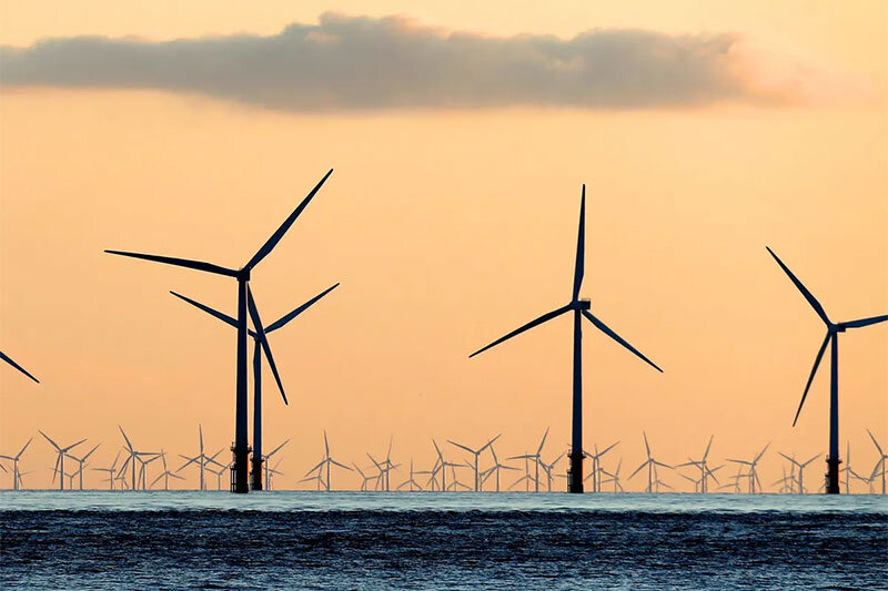 ببینید | تصاویری از خسارت طوفان سهمگین راجاسا به توربین‌های بادی غول‌پیکر در چین